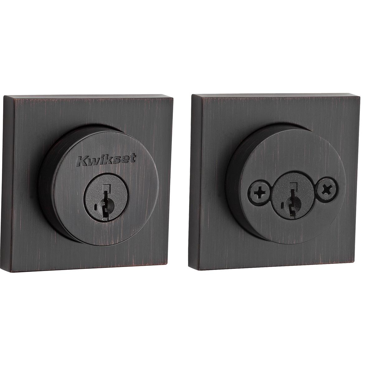 159 SQT 11P SMT 6AL STRKP K3 Halifax 2-Cyl Deadbolt - Venetian Bronze