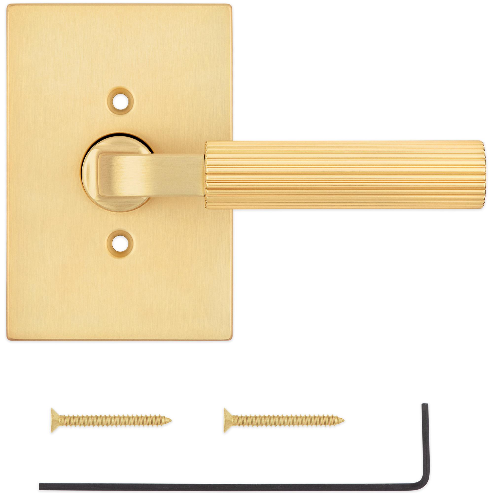 788MAL RCT 4 Mirada Dummy - Satin Brass