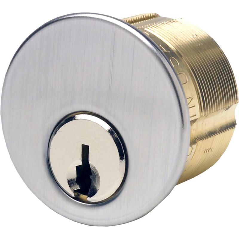 M100SC26DATA2 1" Mortise Cylinder SC K2 with AR/ST Cams - Satin Chrome
