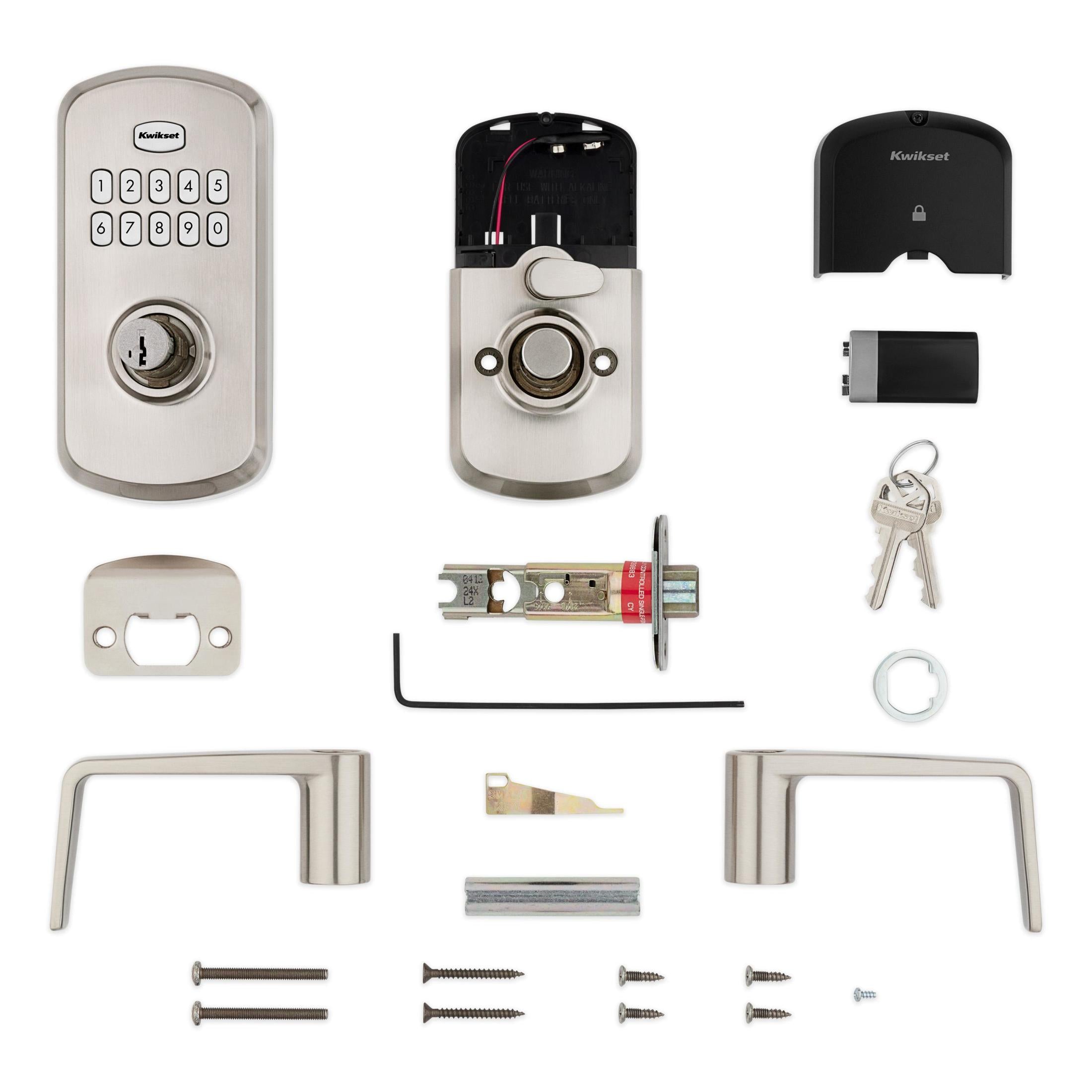 955KNL 15 SMT RBP KD Kingston SmartCode - Satin Nickel