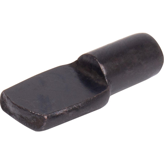 Stone Harbor Hardware Shelf Tabs, 1/4" Pin Diameter, 100-Pack, Oil-Rubbed Bronze
