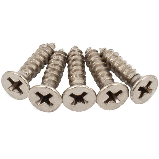 Stone Harbor Hardware Door Hinge Screws, #9 x 3/4", 800-Pack, Satin Nickel