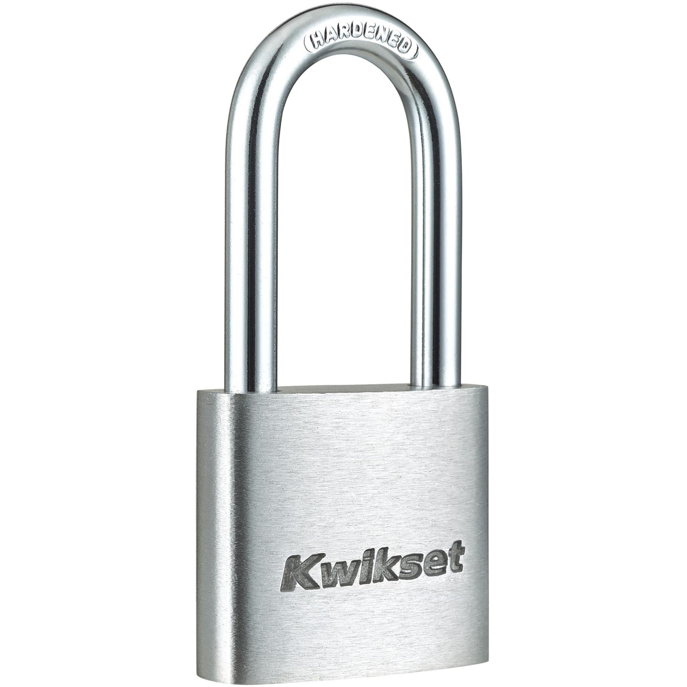 Kwikset 1-1/2" Aluminum Padlock with 1-1/2" Shackle