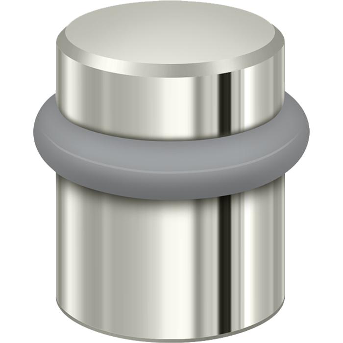 UFB4505U14 1-1/2" Round Floor Bumper - Polished Nickel