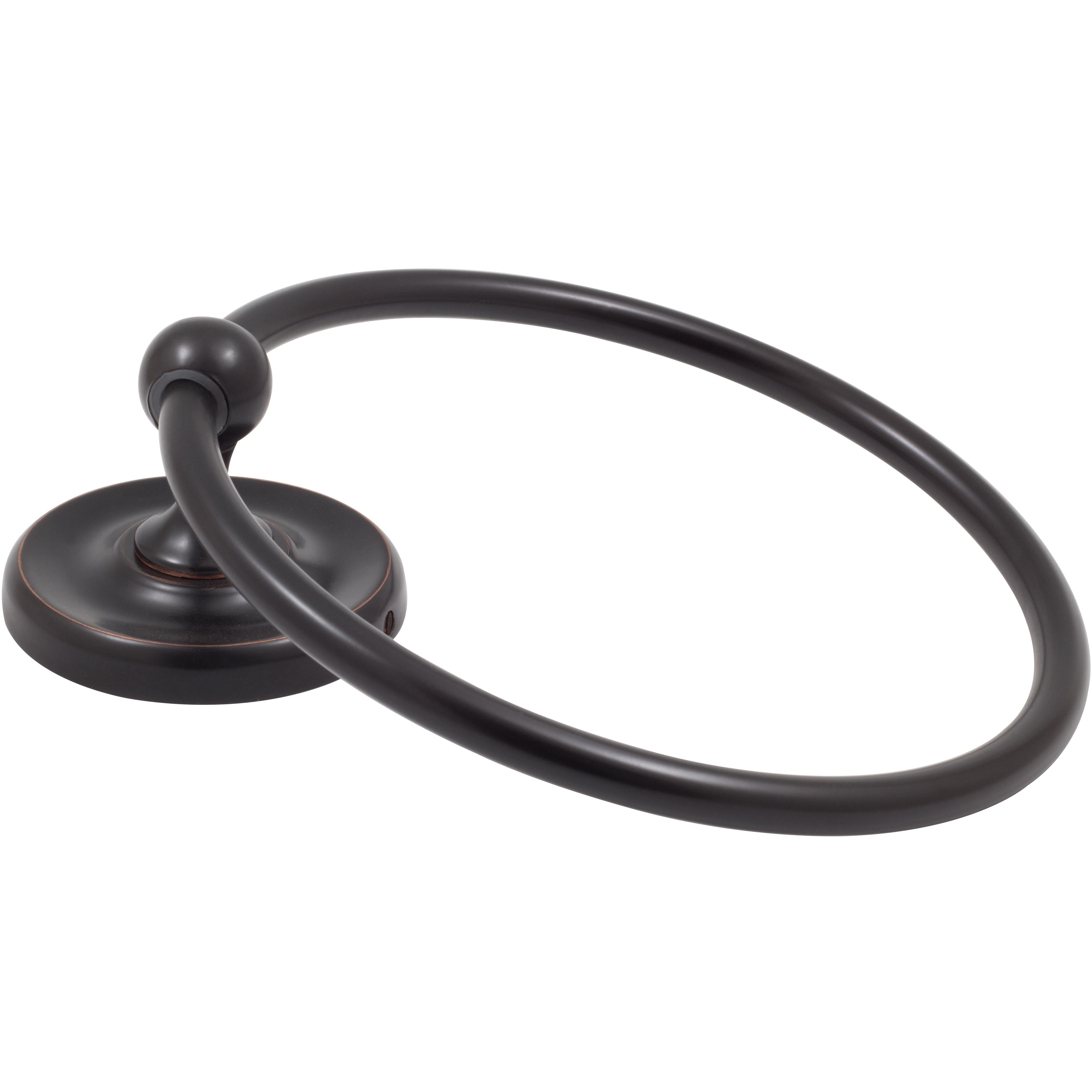 Portland Towel Ring - Matte Black