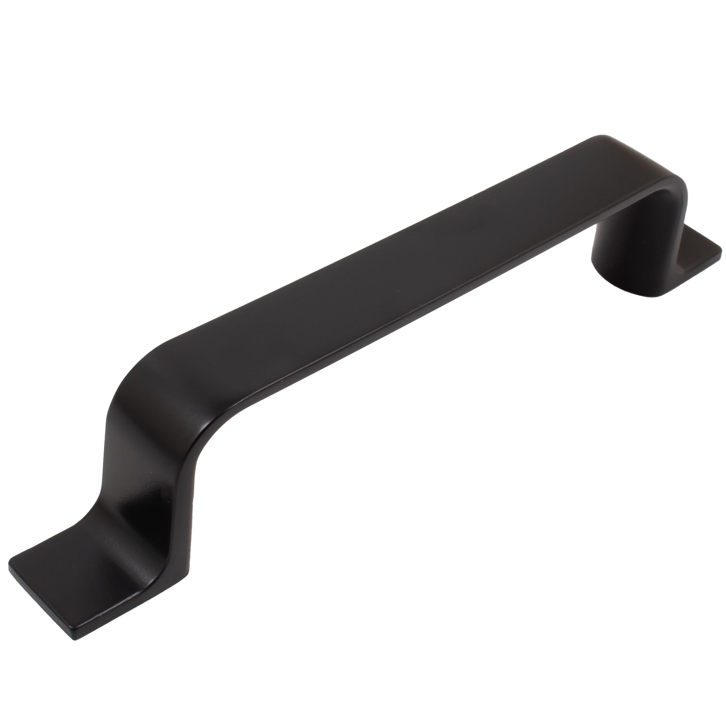 Stone Harbor Hardware Rubicon Cabinet Pull, 96 Millimeters, Matte Black