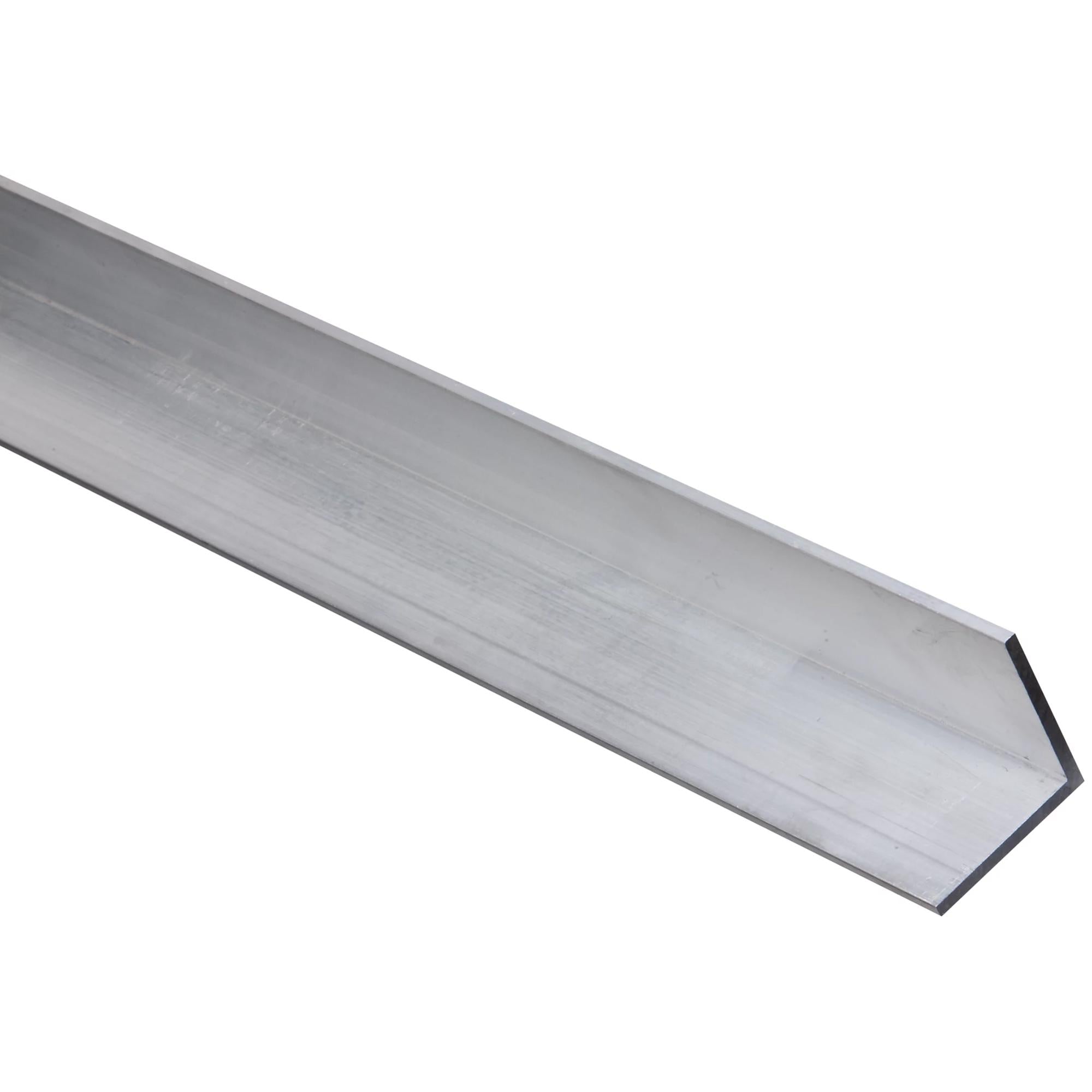4204BC 72" x 1-1/2" x 1/8" Solid Angle - Aluminum