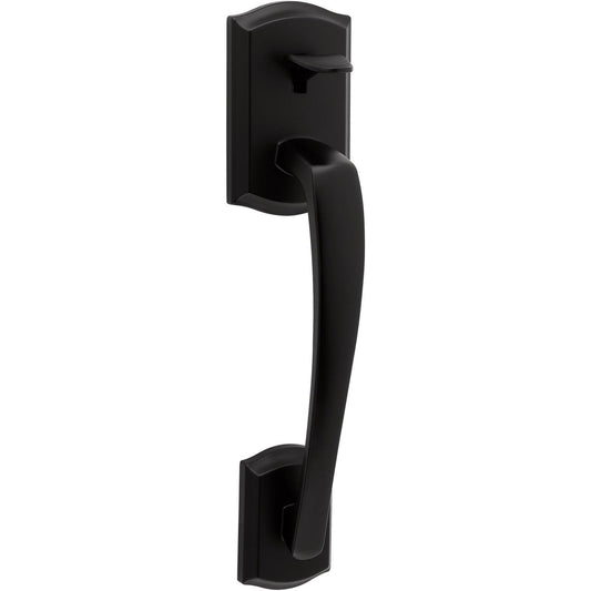 814PTH LIP 514 6AL RCS Prescott Handleset Bottom Only for 966 or 971 Trims - Matte Black