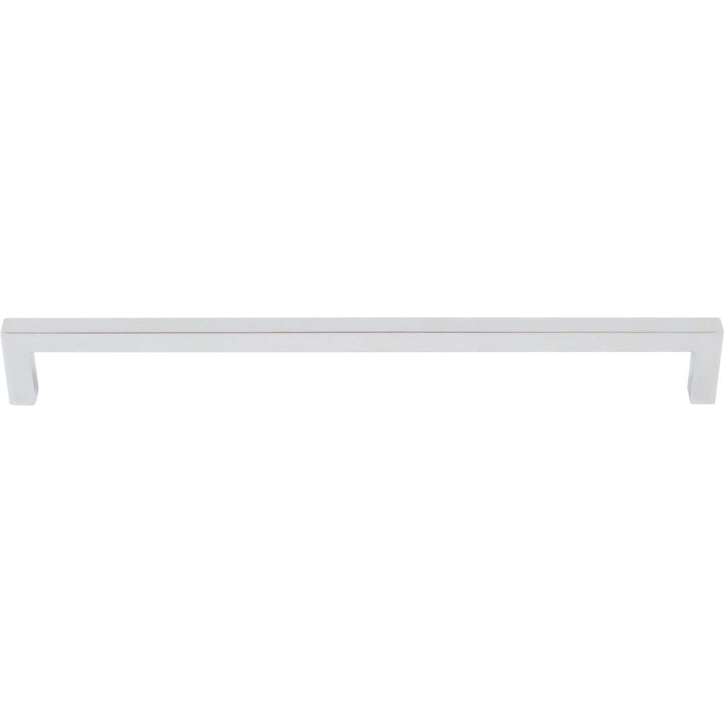 Stone Harbor Hardware Contemporary Square Cabinet Pull, 256 Millimeters, Zinc Base Material, Polished Chrome