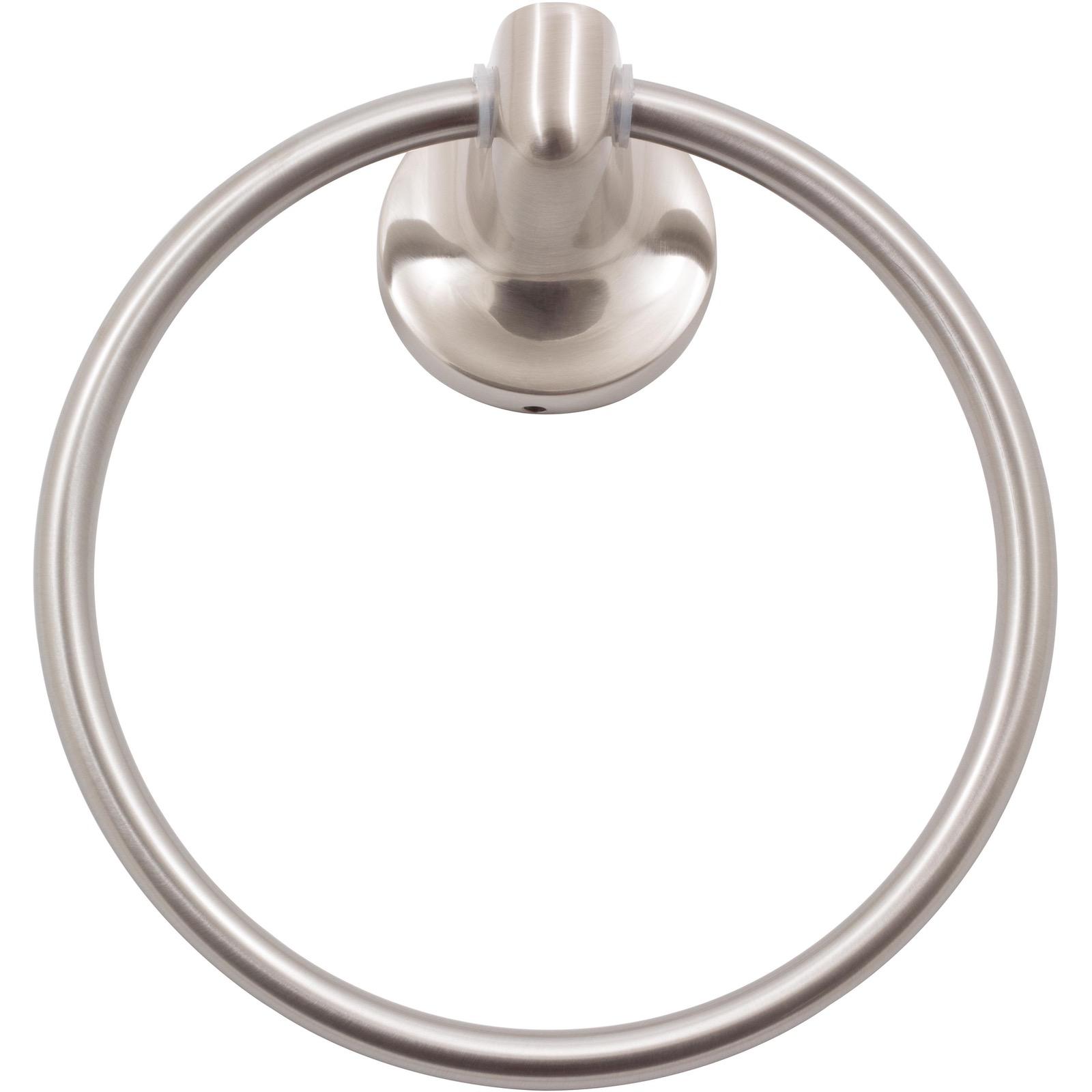 Stone Harbor Hardware Harbor Mist Towel Ring, Satin Nickel