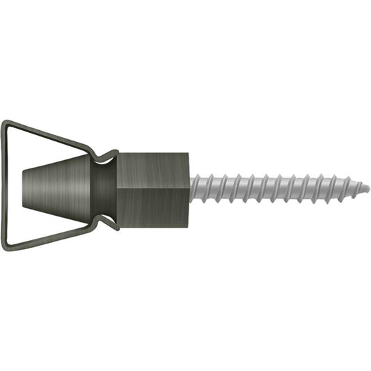 SDH101U15A 1-1/4" Shutter Door Holder - Antique Nickel