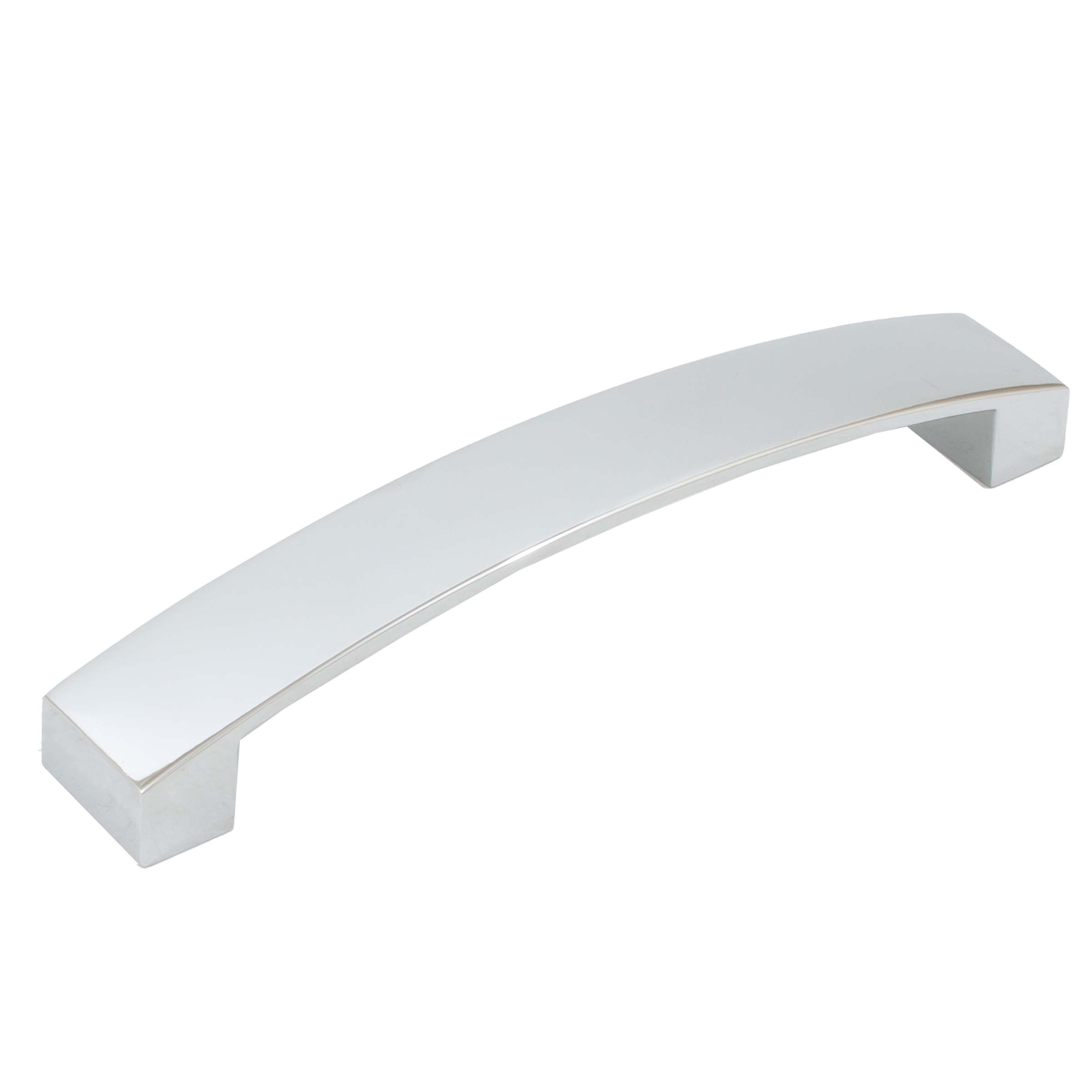 Stone Harbor Hardware Zephyr Cabinet Pull, 128 Millimeters, Polished Chrome