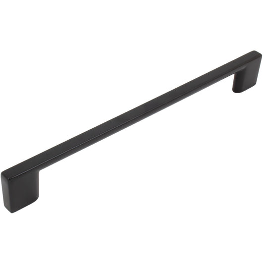 Stone Harbor Hardware Jetstream Cabinet Pull, 192 Millimeters, Matte Black