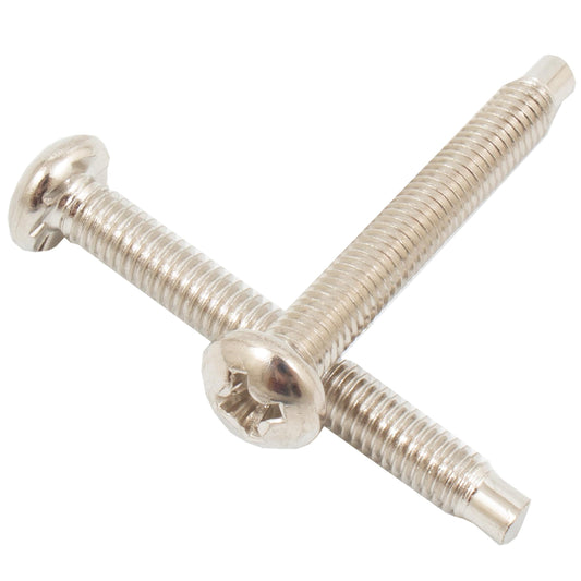 Stone Harbor Hardware Connecting Screws for Door Knob or Lever, Satin Nickel