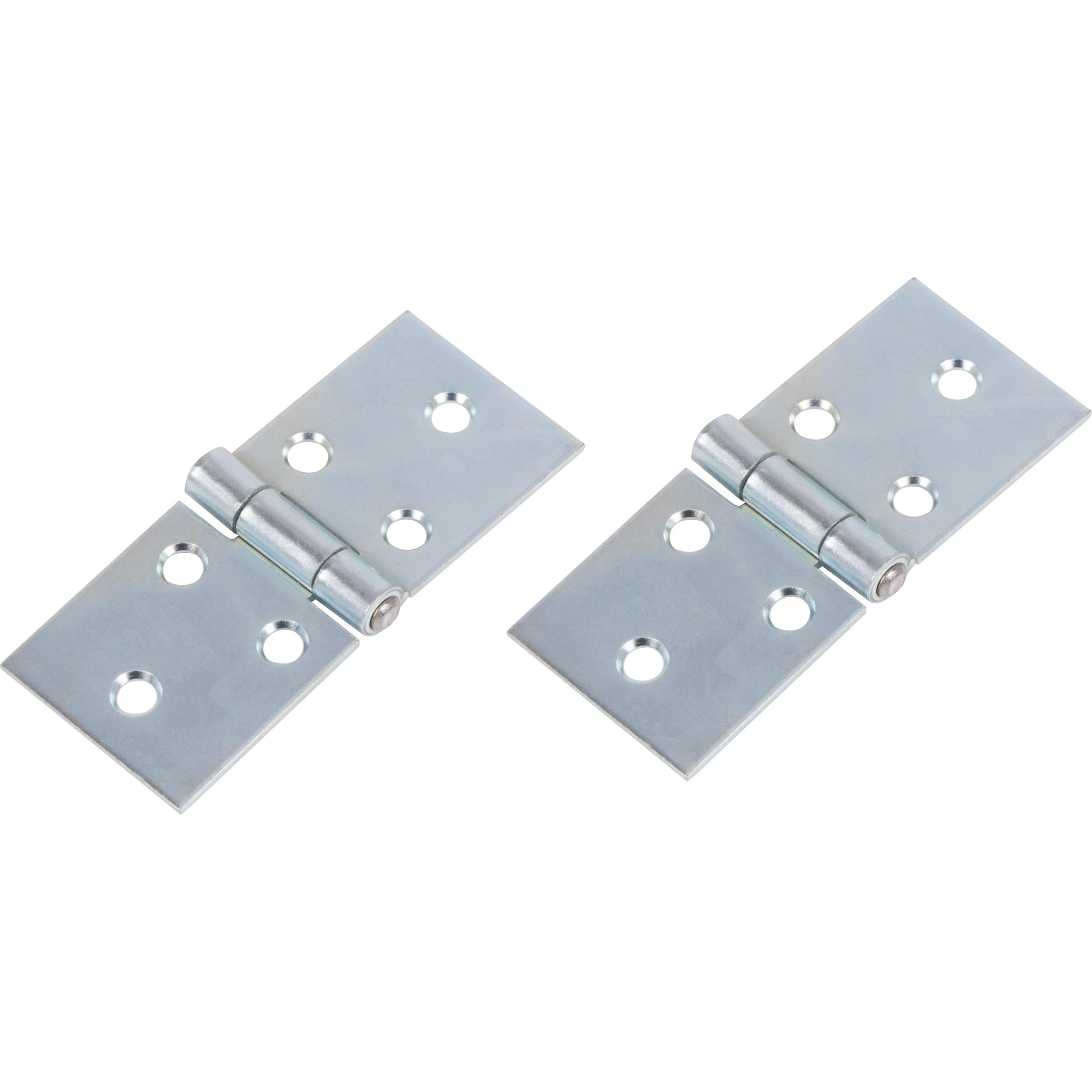 Stone Harbor Hardware Back Flap Hinge, 1-1/2 Inches, 2-Pack, Zinc Plated