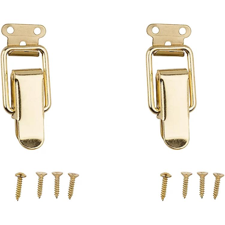 V1842 Draw Catch 2/pk - Polished Brass