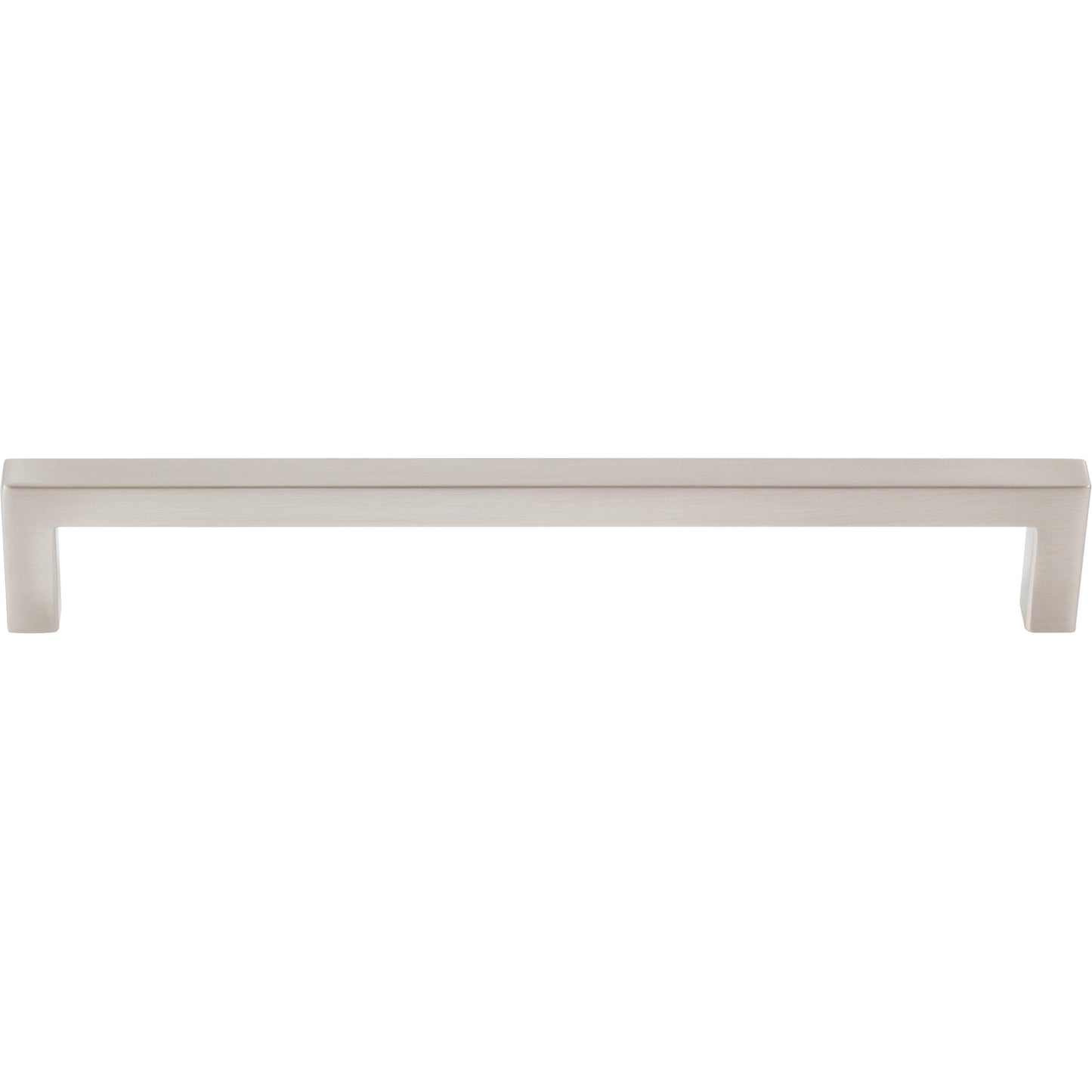 Stone Harbor Hardware Contemporary Square Cabinet Pull, 192 Millimeters, Zinc Base Material, Satin Nickel