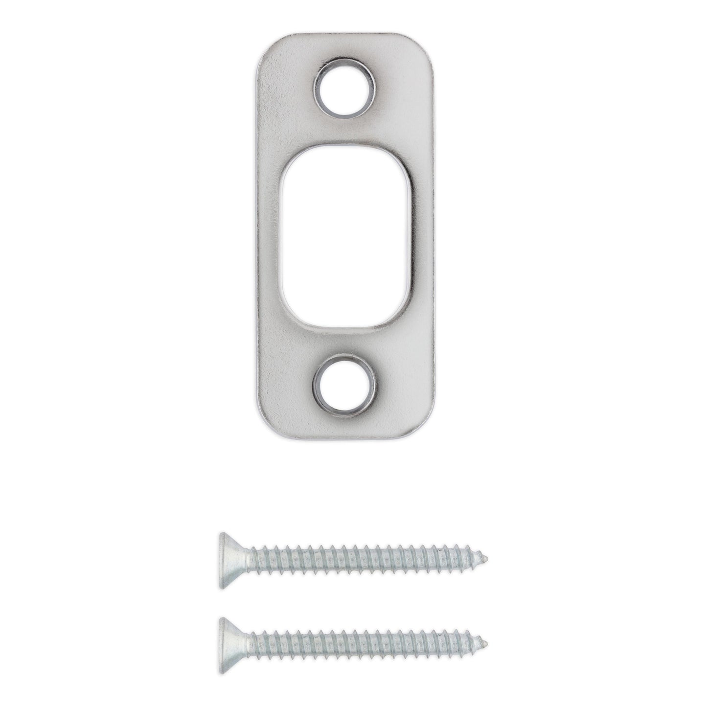 85063-013 1" x 2-1/4" RC Deadbolt Strike - Polished Chrome