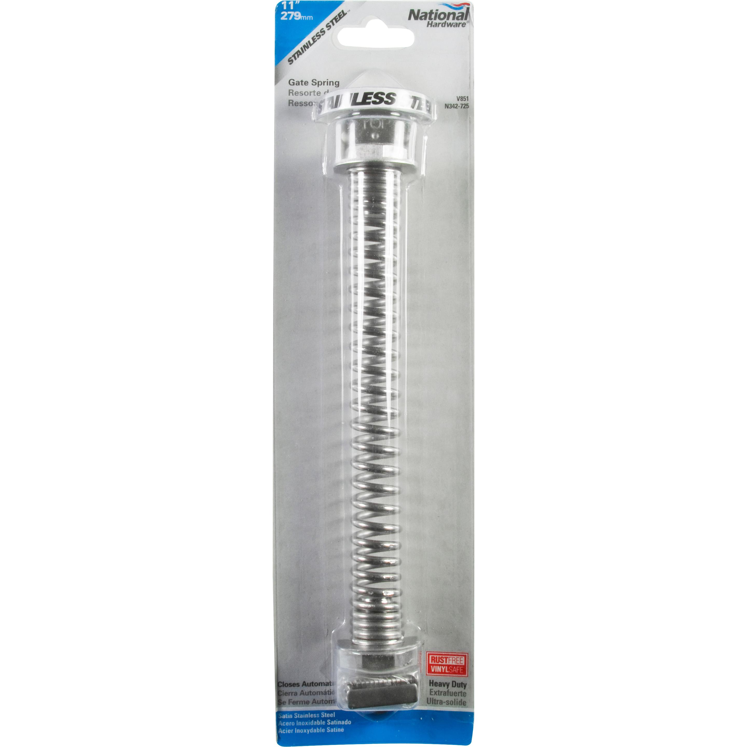 National Hardware - V851 11" Door & Gate Springs - Stainless Steel