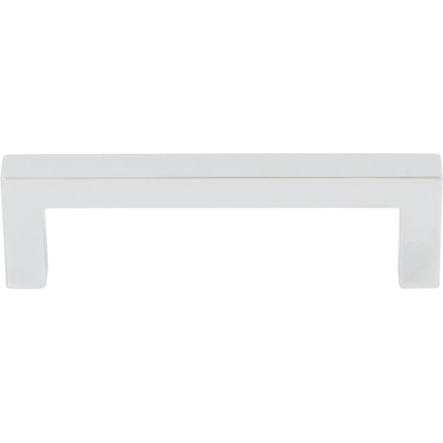 Stone Harbor Hardware Contemporary Square Cabinet Pull, 96 Millimeters, Zinc Base Material, Polished Chrome