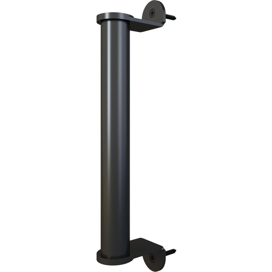 Stone Harbor Hardware Sliding Door Bar Pull, 10 Inches, Matte Black