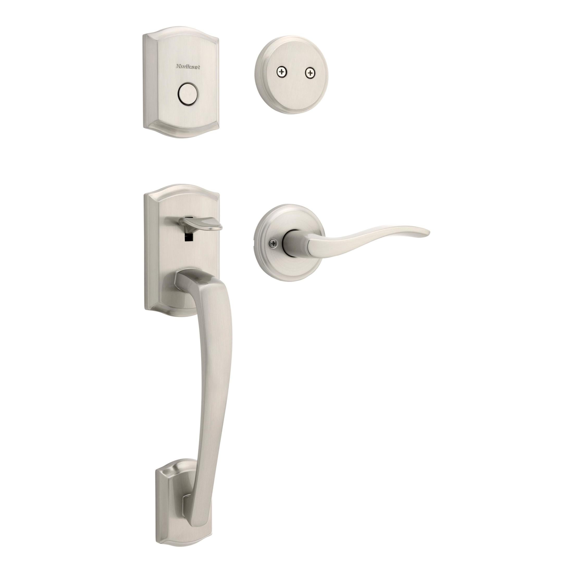 819PTHXSEL 15 Prescott / Sedona Dummy Handleset - Satin Nickel