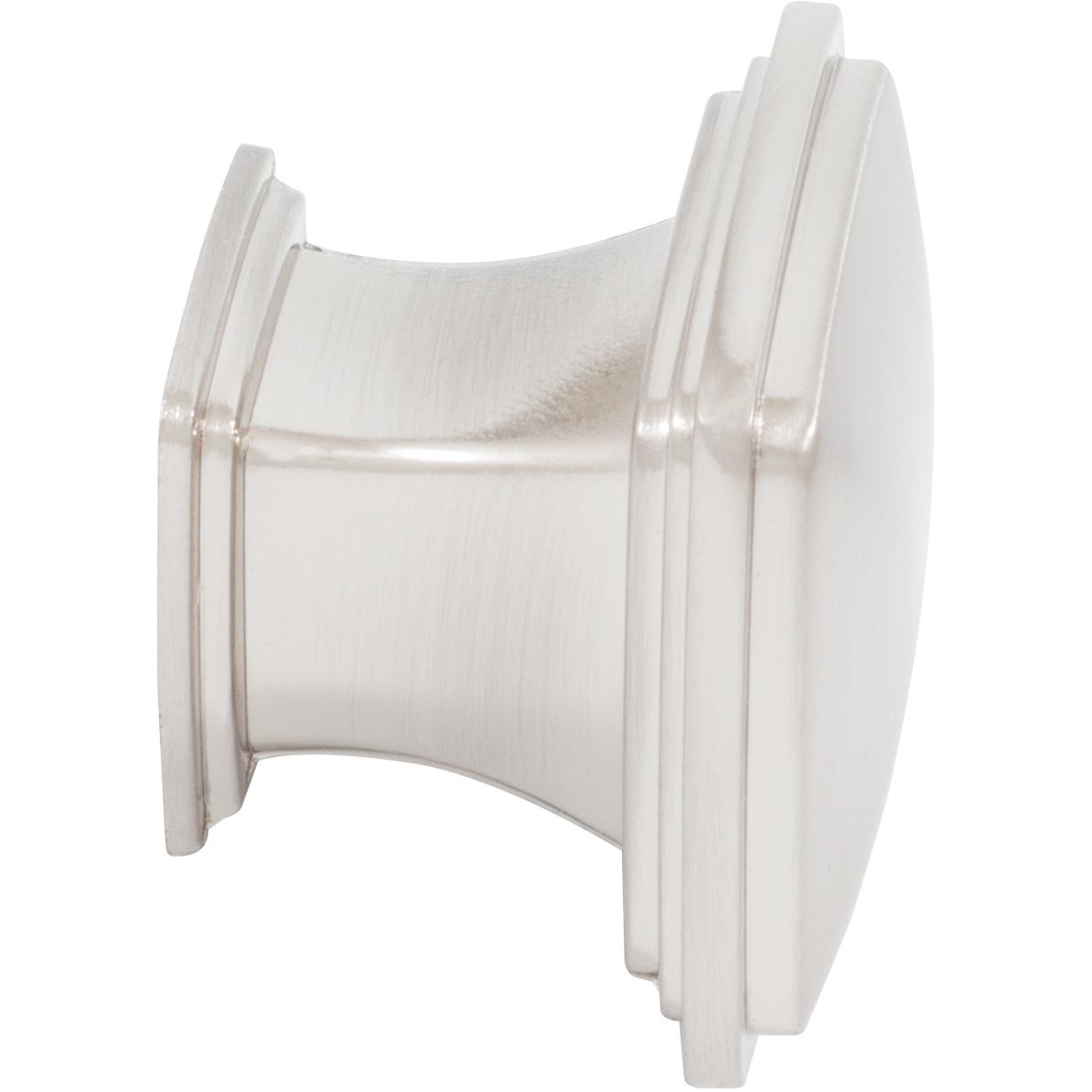 Stone Harbor Hardware Sherwood Cabinet Knob, 1-1/4 Inches, Satin Nickel