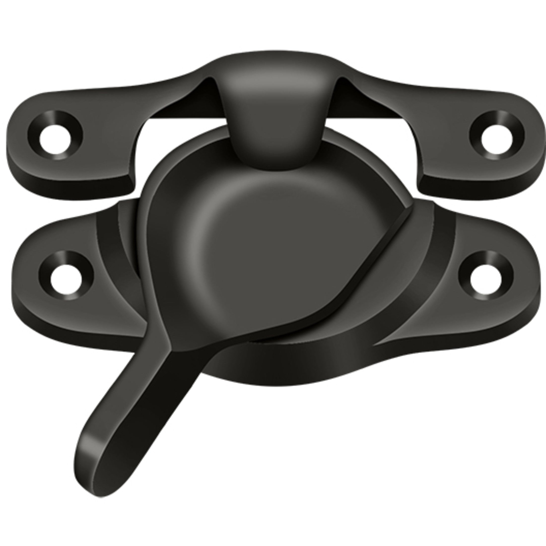 Deltana WLS9U10B 1-1/8" x 3" Window Sash Lock - Oil-Rubbed Bronze