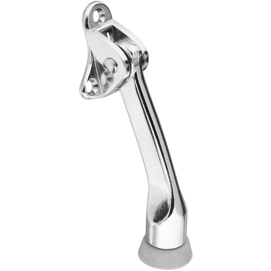 National Hardware - V238 4" Kickdown Door Stop - Chrome