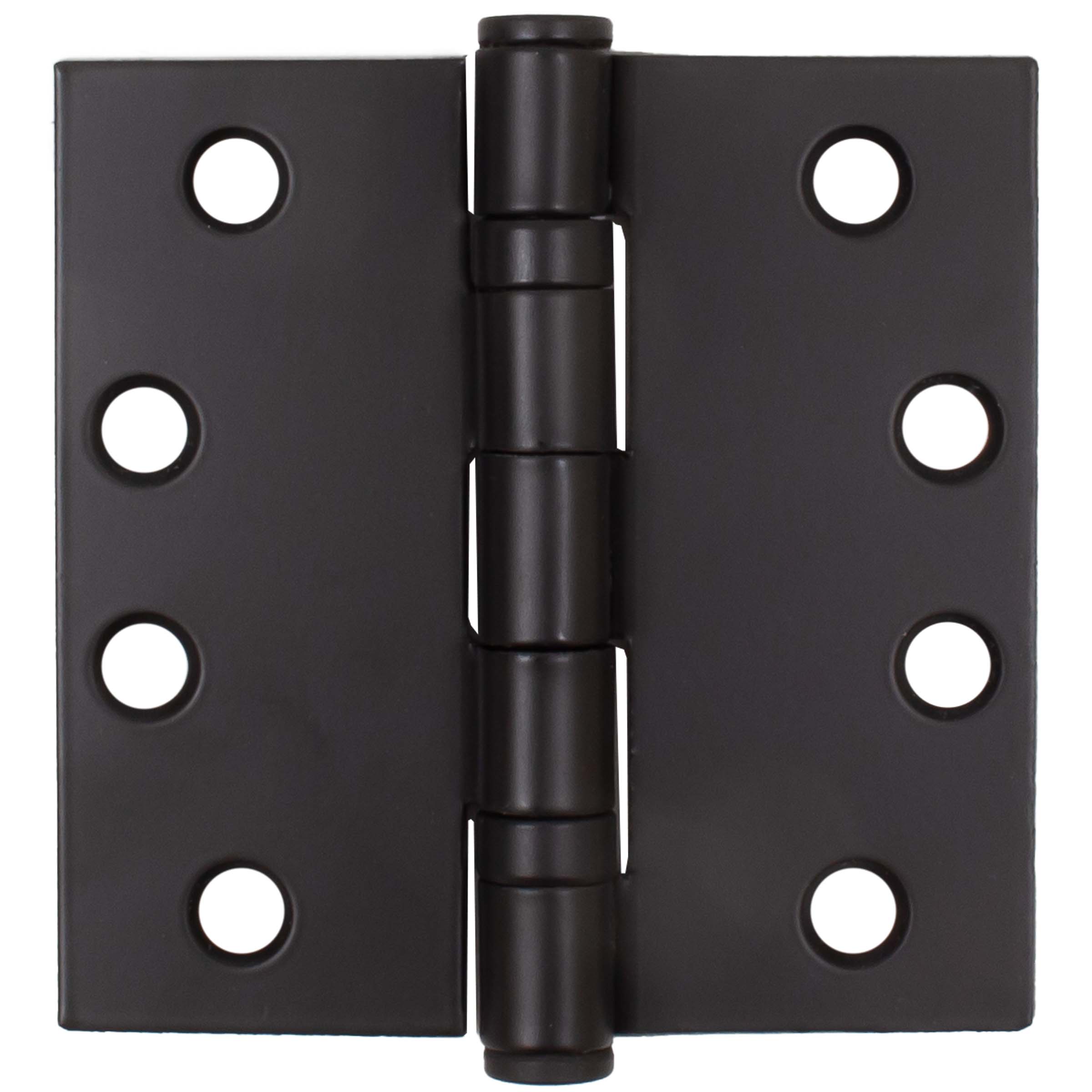 Commercial Grade Ball Bearing Hinge, 4 Inches, Square Corner, .129 Gauge
