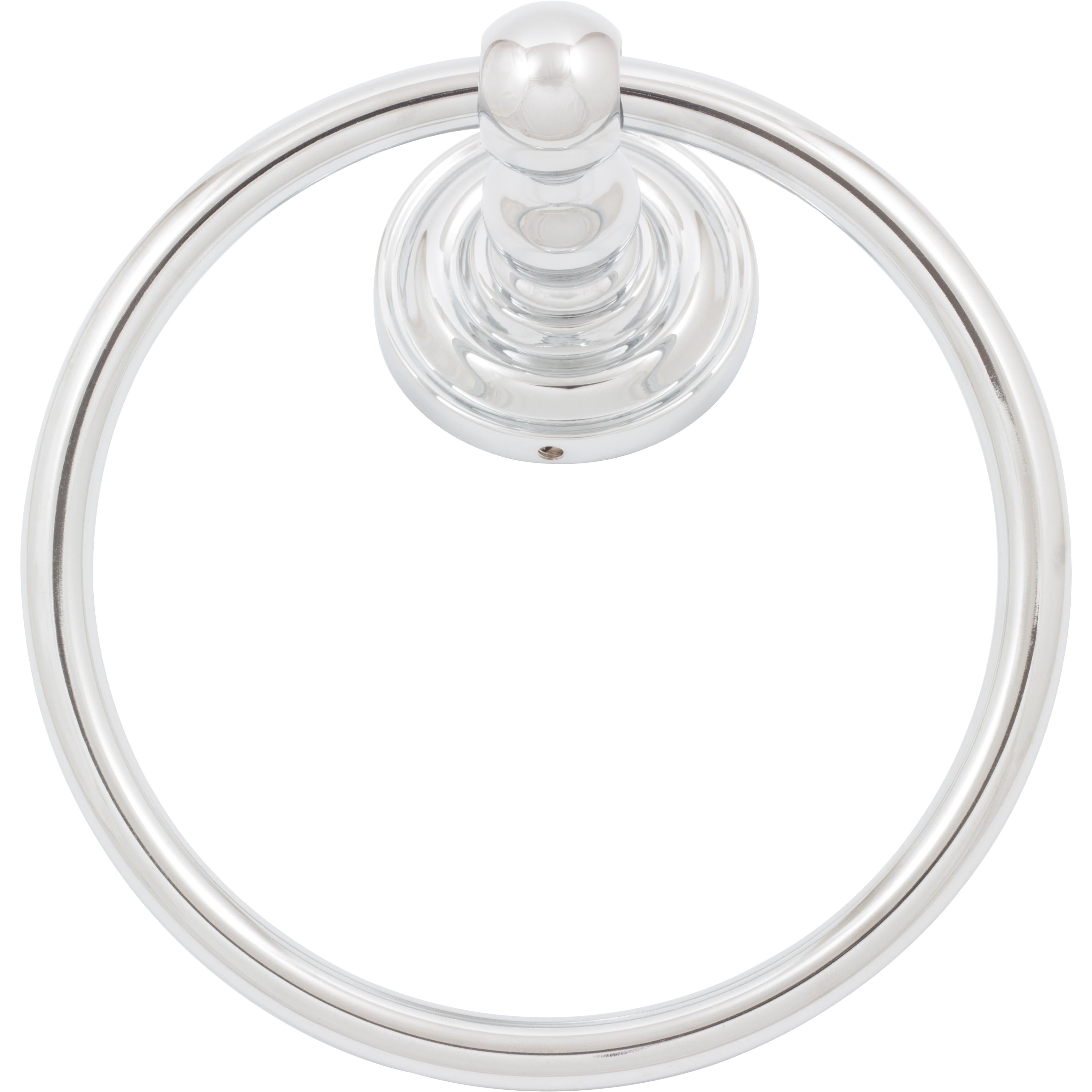 Charlotte Towel Ring - Polished Chrome