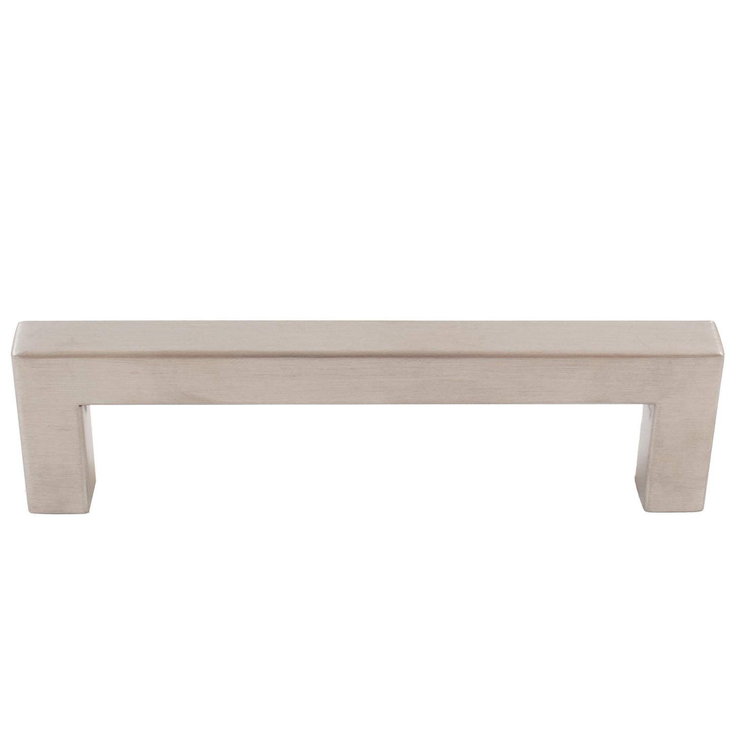 Stone Harbor Hardware Contemporary Square Cabinet Pull, 96 Millimeters, Stainless Steel Base Material, Satin Stainless Steel