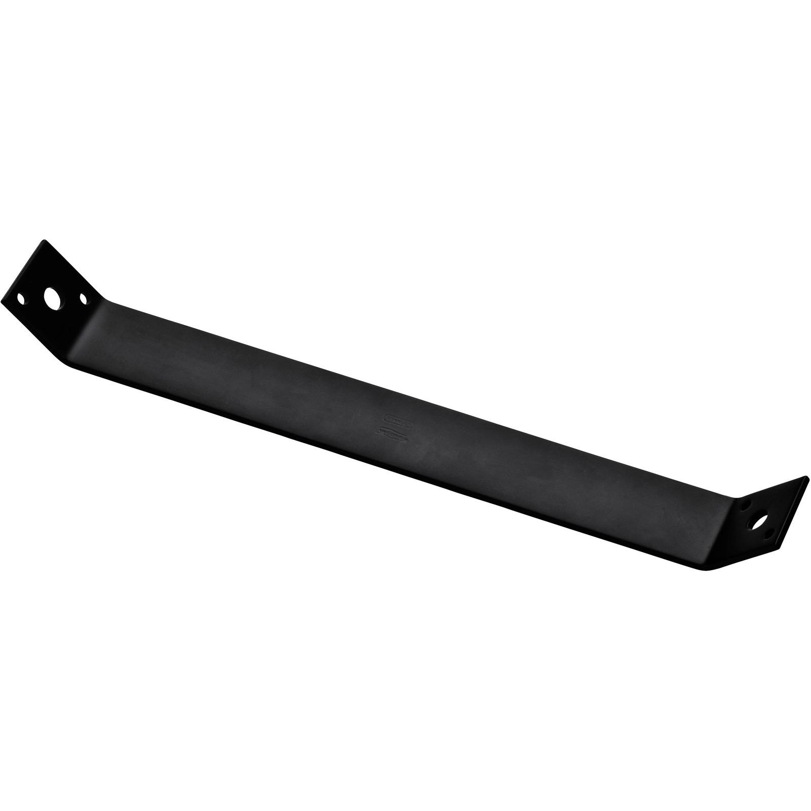 1122BC 13.28" x 1-1/2" x 1/8" 90 Degree Strap Brace - Black