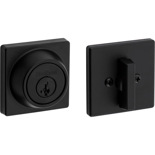 660 SQT 514 SMT RCAL RCS/5303 K3 Contemporary 1-Cyl Deadbolt - Matte Black