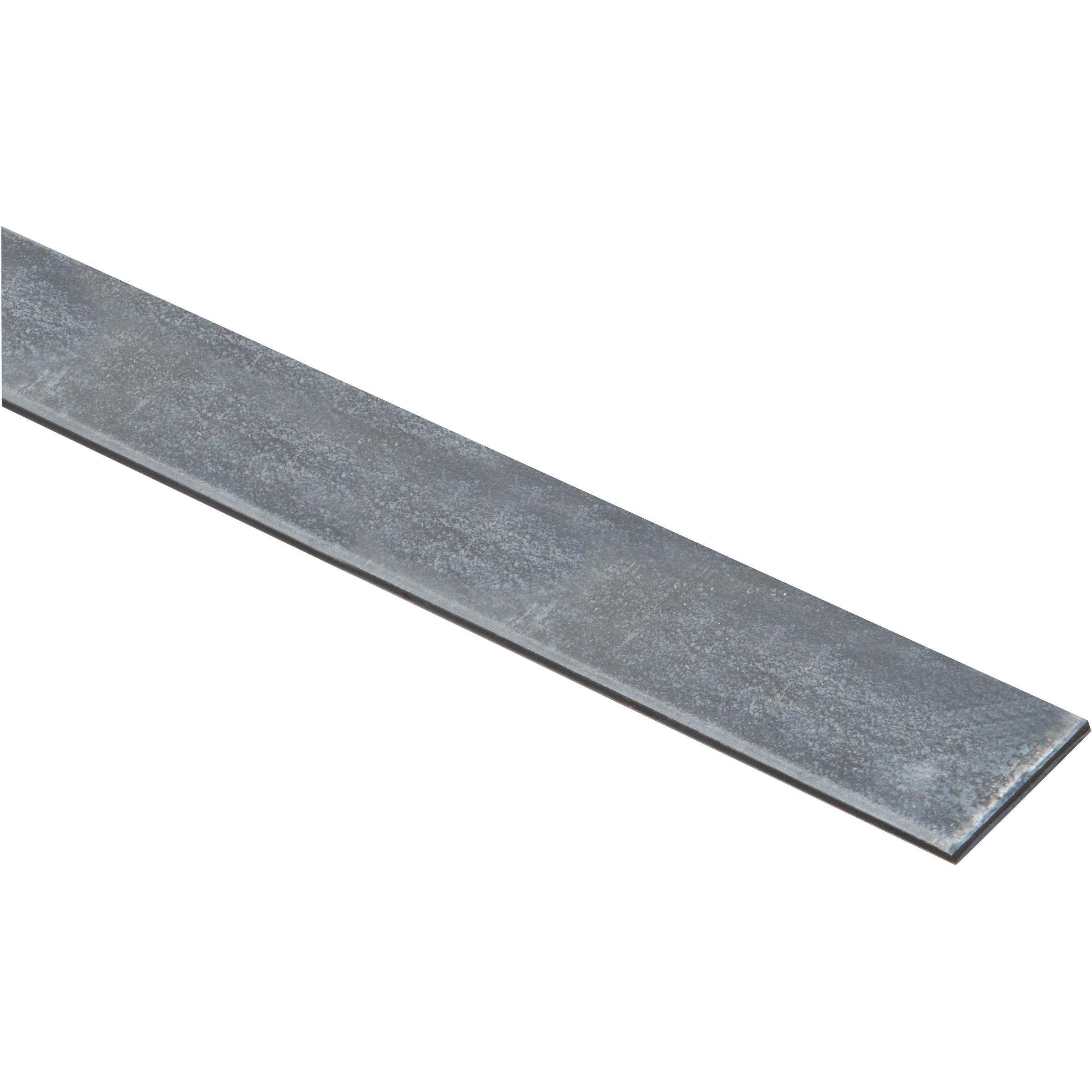 4015BC 1-1/4" x 36" Solid Flats - 12 Gauge Steel - Galvanized