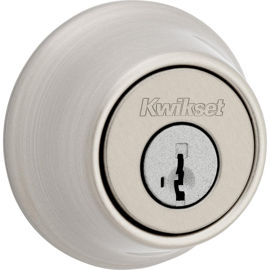 665 15 SMT CP K6 2-Cyl Deadbolt - Satin Nickel