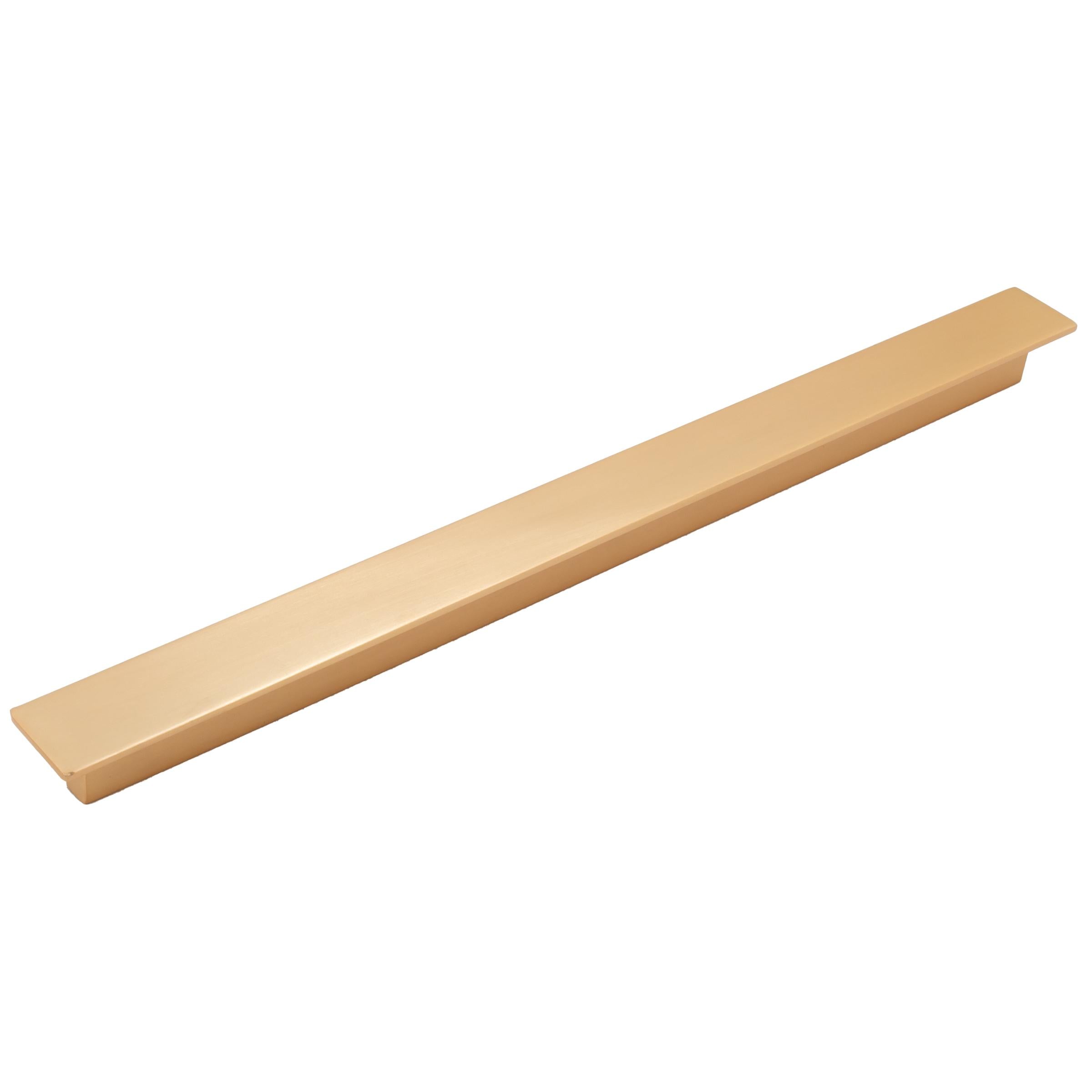 Stone Harbor Hardware Mesa Cabinet Pull, 256 Millimeters, Satin Brass