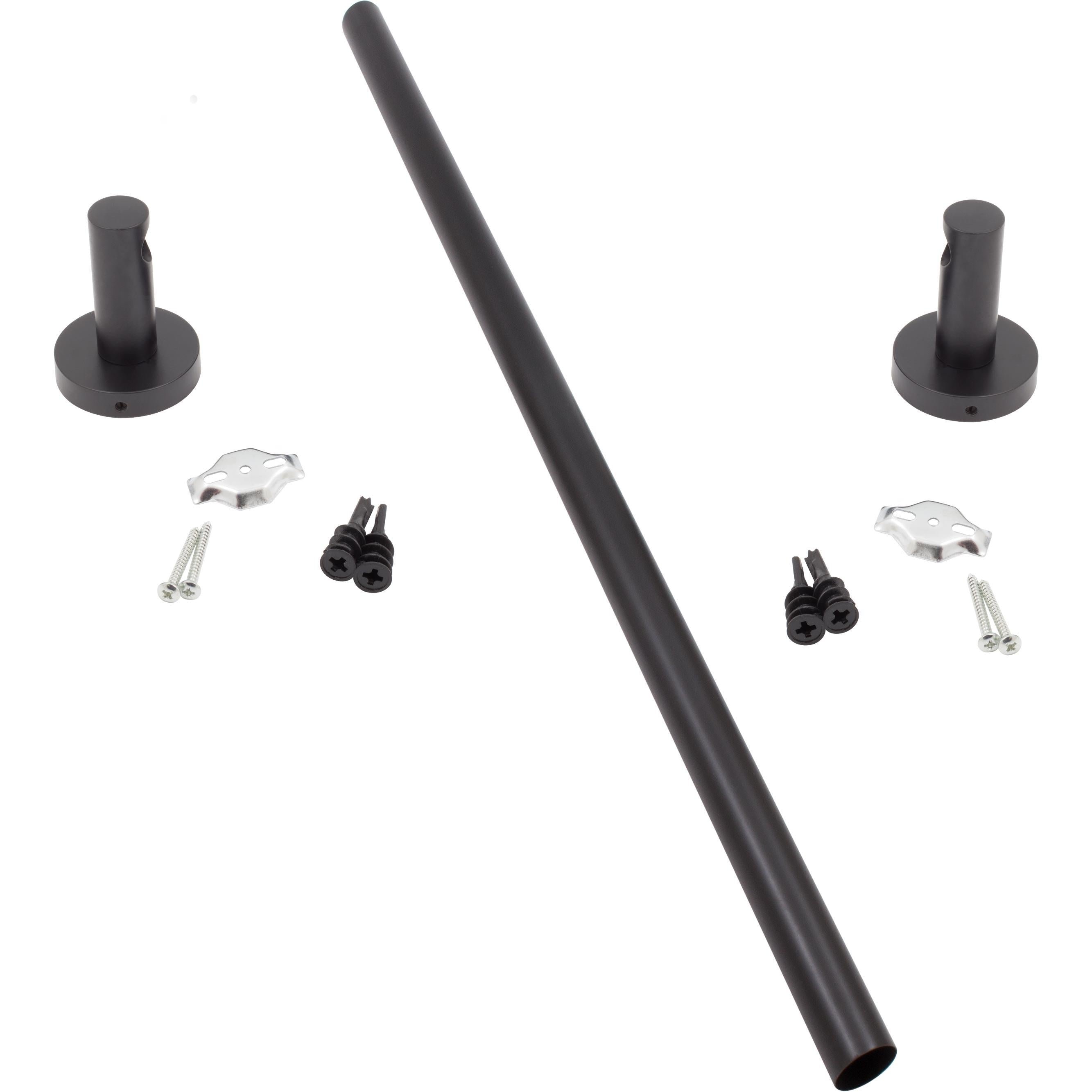 Zurich 24" Towel Bar - Matte Black