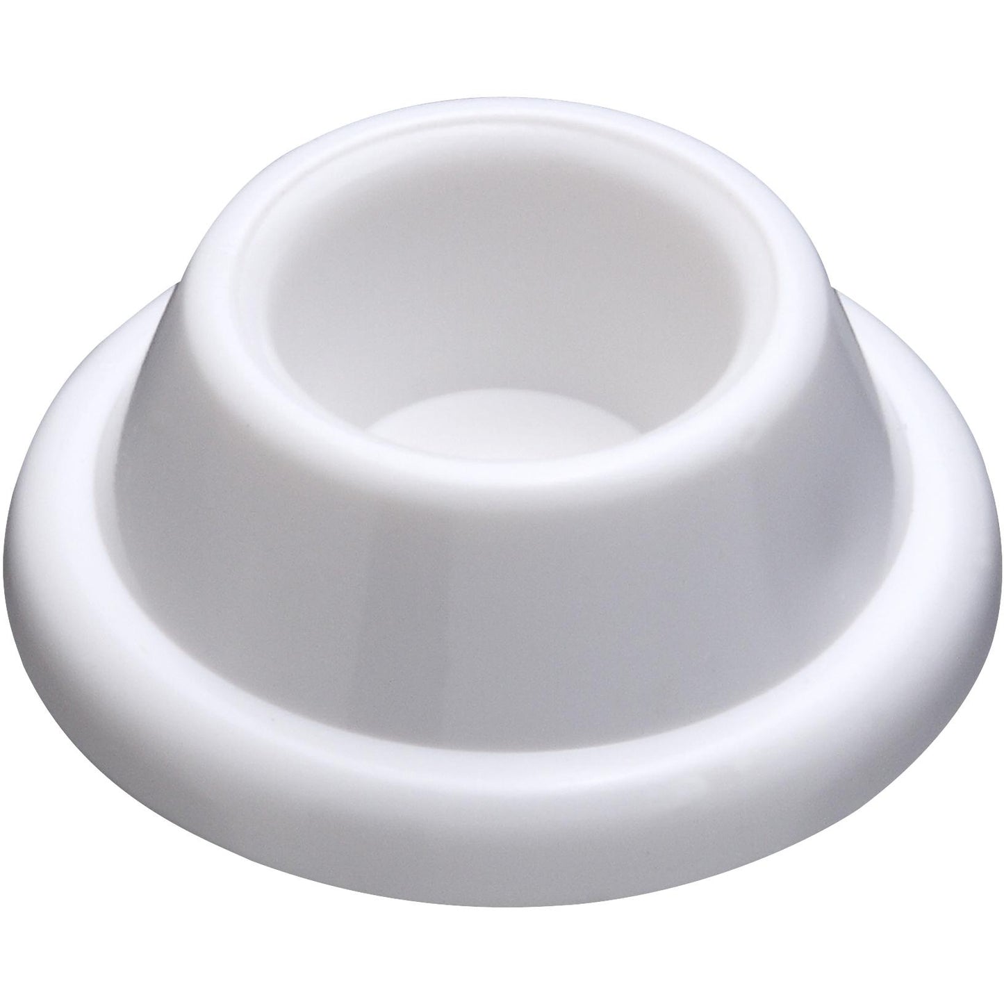 National Hardware N215-897 V237 Wall Door Stops in White, 2 pack