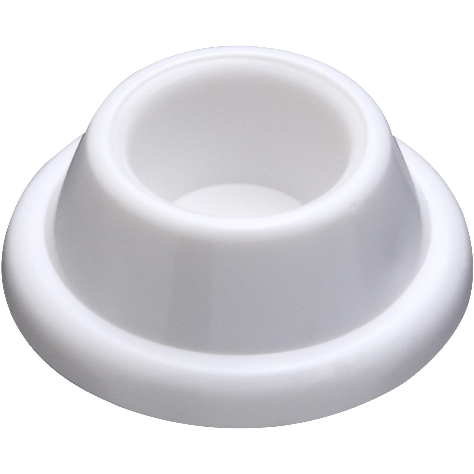 National Hardware - N215-897 V237 Wall Door Stops in White, 2 pack
