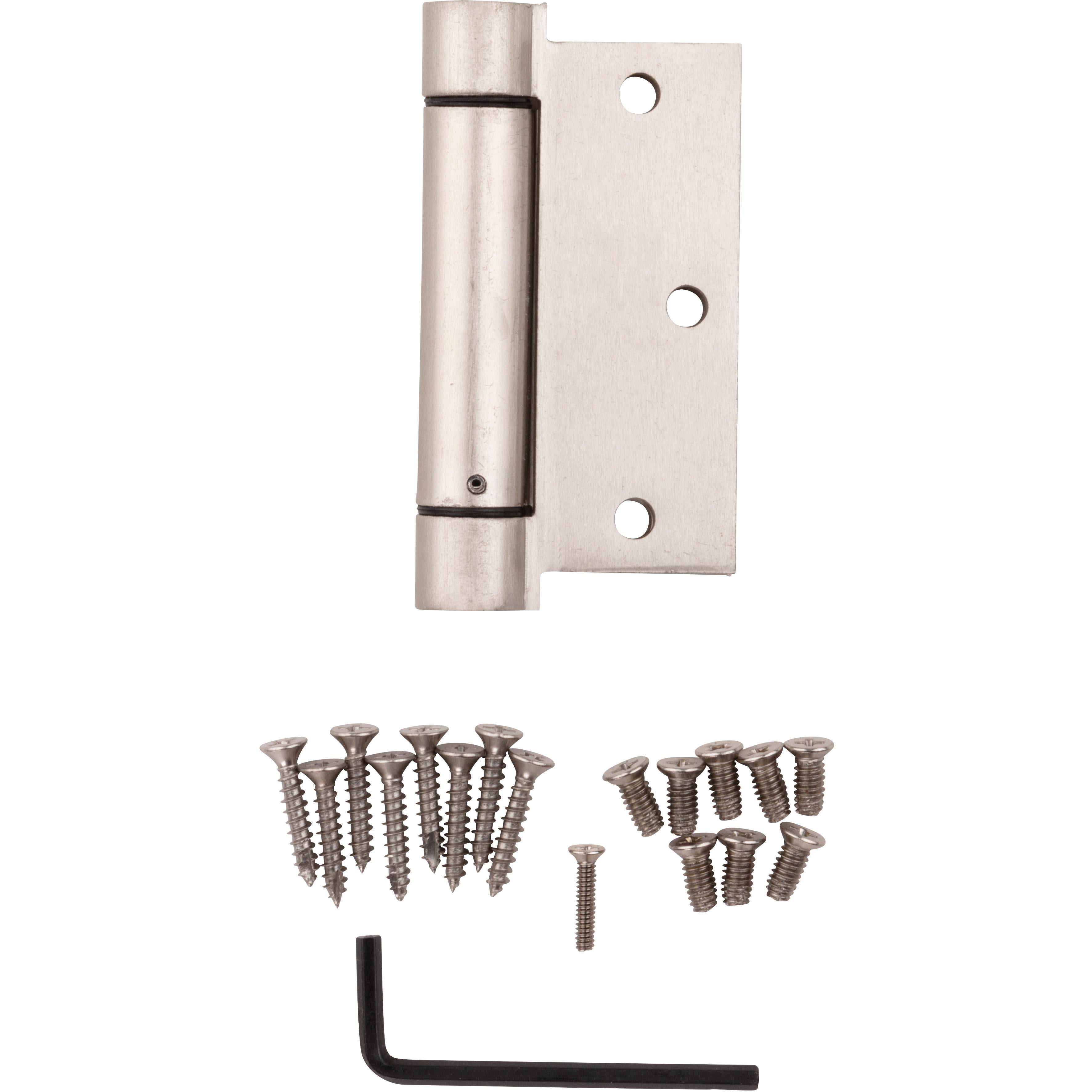 V520 3-1/2" Spring Hinge 1/pk - Satin Nickel