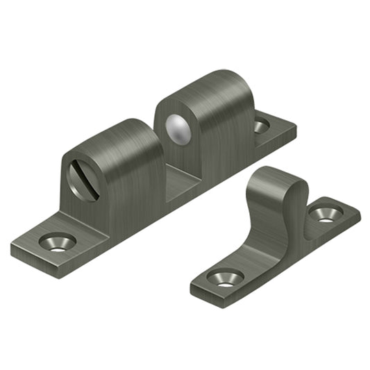 Deltana BTC20U15A Solid Brass 2.3-Inch x 0.4-Inch Ball Tension Catch