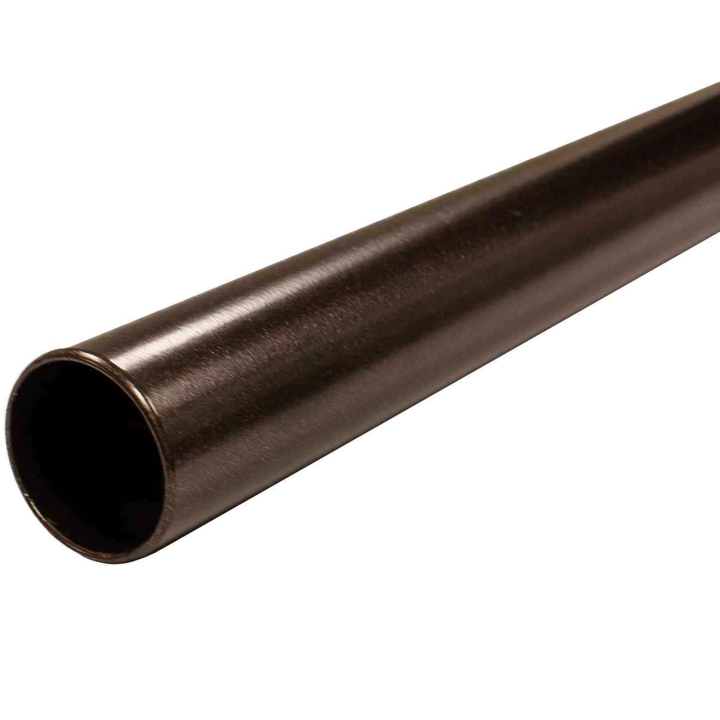 Stone Harbor Hardware Max-Duty Steel Closet Pole, 6 Feet, 1-5/16" Diameter, Dark Bronze