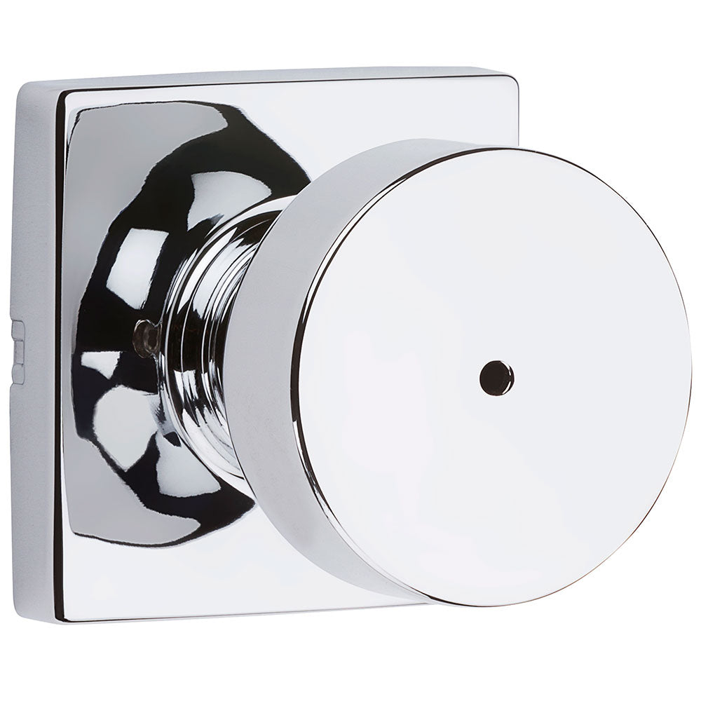 Pismo Privacy/Bed & Bath Knob - 730 Series with Square Trim - Boxpack
