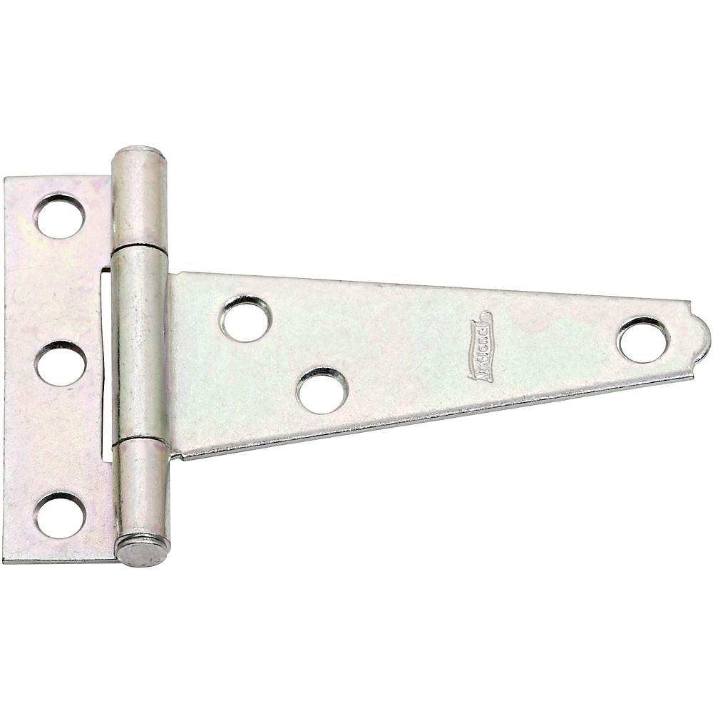 National Hardware - 284BC 3" Light T-Hinge - Zinc Plated