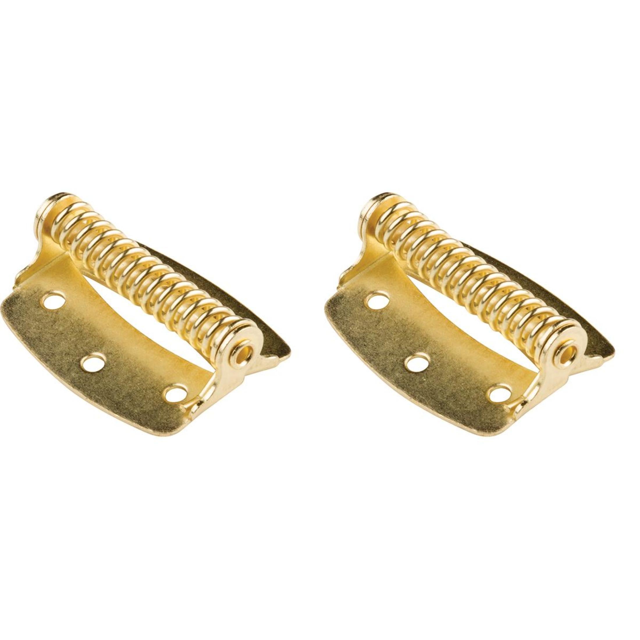 National Hardware - N240-481 V628 2" Cabinet Spring Hinge - Brass, 2 pack