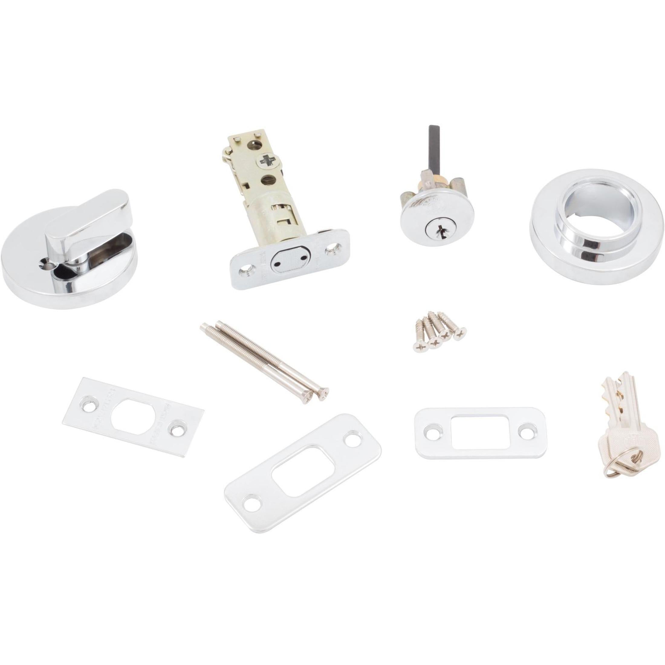 Contemporary Round Deadbolt