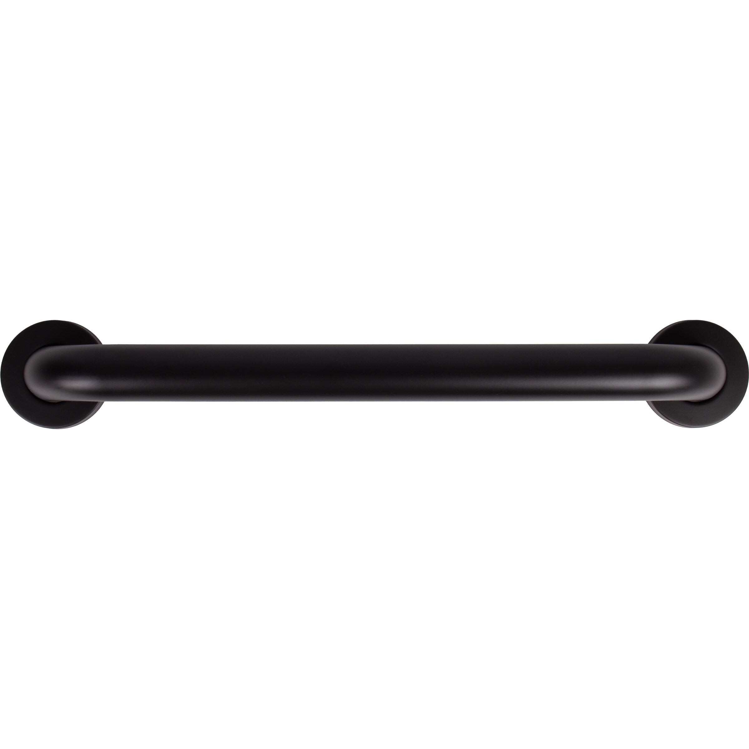 Stone Harbor Hardware Grab Bar, 18 Inches, 1-1/2" Diameter, 1-1/2" Wall Clearance, Concealed Screws, Matte Black