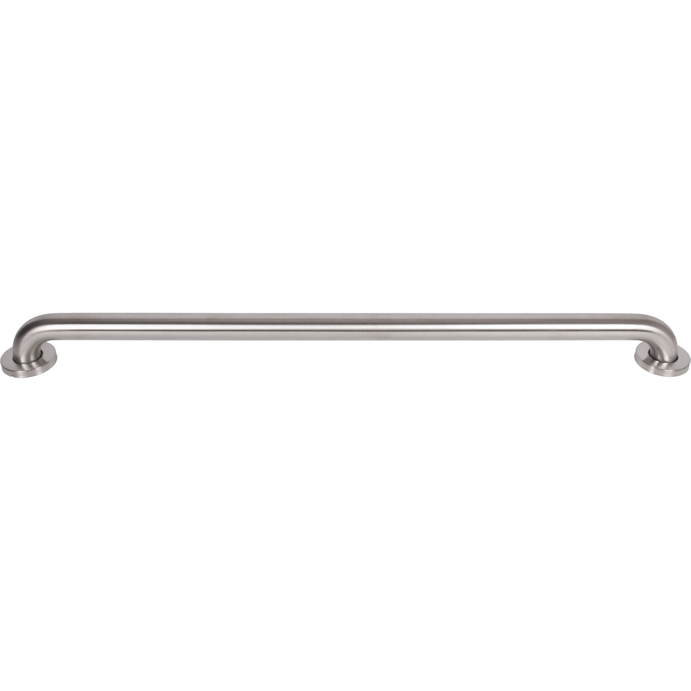 Standard and Knurled Grab Bars 12, 18, 24, 36, 42, 48 or 54 inches, 1-1/2" Diameter, 1-1/2" Wall Clearance, Concealed Screws