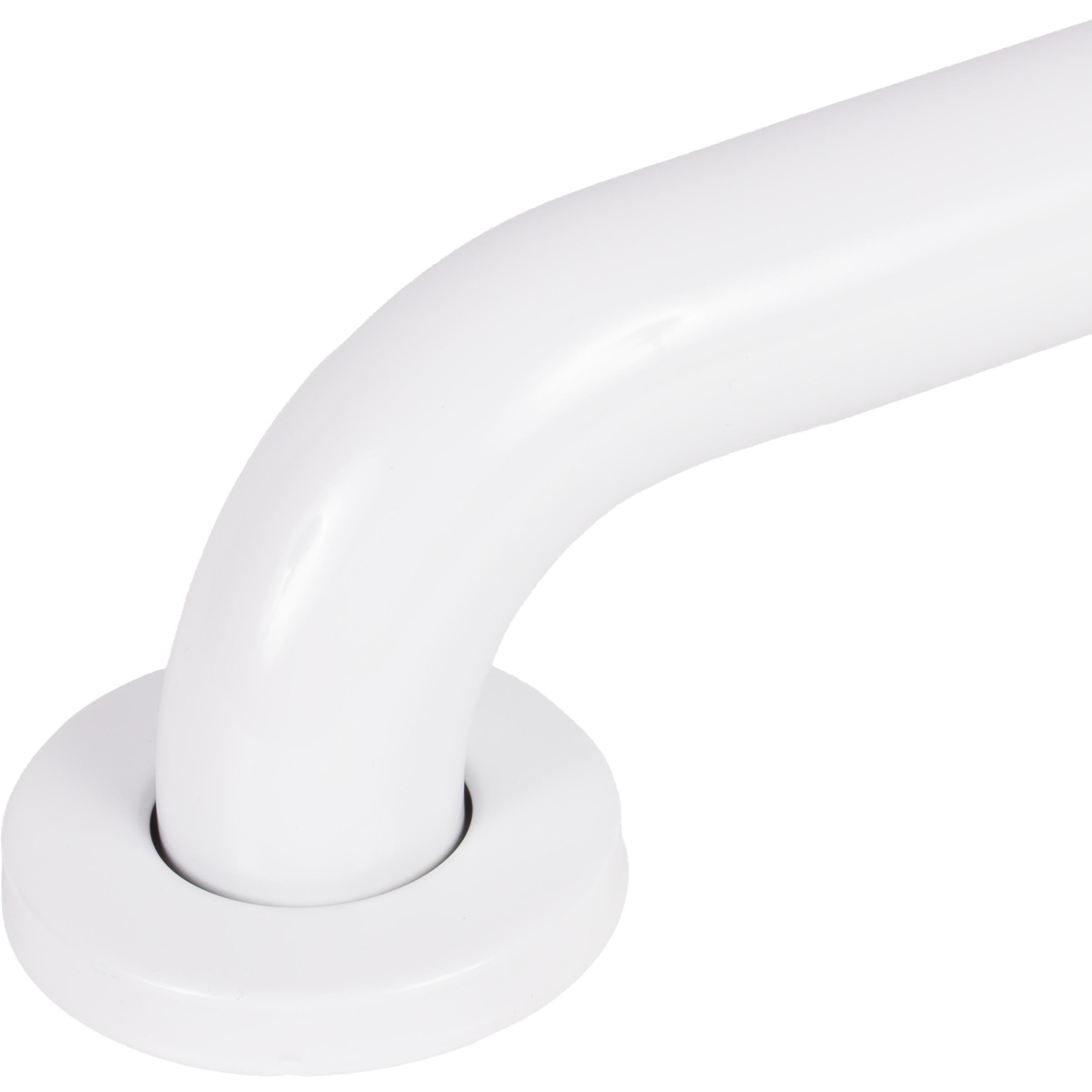 Stone Harbor Hardware Grab Bar, 36 Inches, 1-1/2" Diameter, 1-1/2" Wall Clearance, Concealed Screws, White
